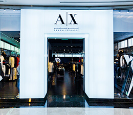 armani exchange mall